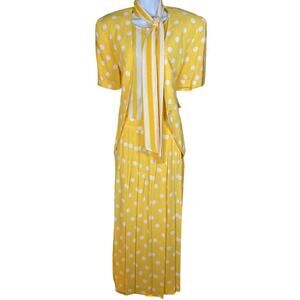 Vintage 4 Piece Skirt Suit Set